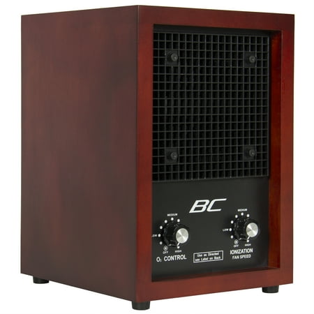 Best Choice Products Living Home Office Ionic Air Purifier Ozone Ionizer Cleaner for Fresh Clean Air - Brown