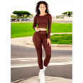thumbnail image 4 of Set Deportivo Mujer Gym Yoga O Casual Top Y Pants, 4 of 5