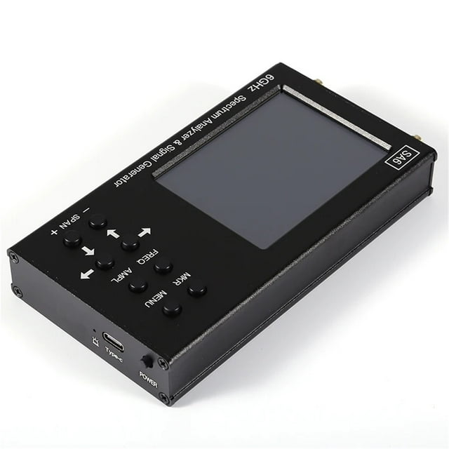 SA6 Analyseur de Spectre Portatif Multifonction Testeur Sans Fil Portable Écran Tactile 3,2 Pouces pour Mesure de Précision
