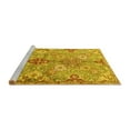 thumbnail image 2 of Ahgly Company Machine Washable Indoor Rectangle Persian Yellow Traditional Area Rugs, 3' x 5', 2 of 4