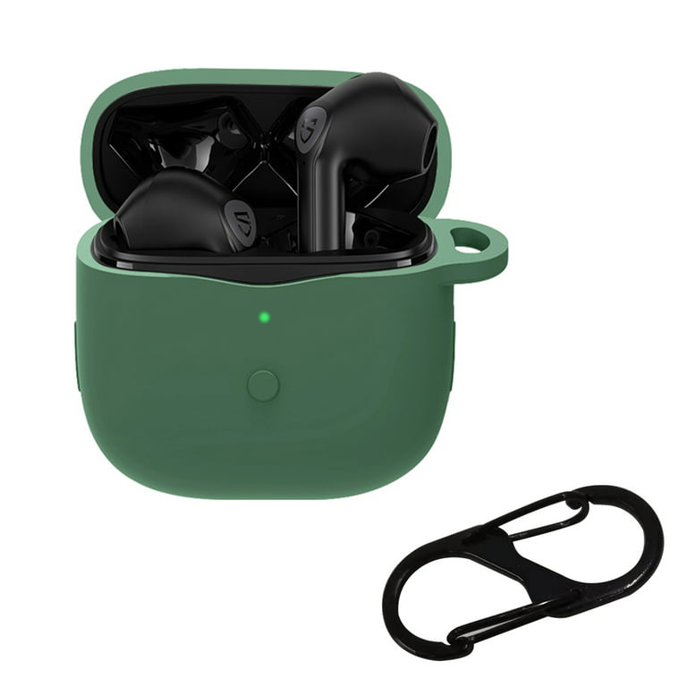 Silicone Case for Jabra ELITE 5 Case Solid Color Anti-drop Protection  Earphone Cover Charging Box