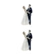 thumbnail image 4 of Billuyoard Pastel decoración novia novio resina casarse estatuilla divertido soporte de boda Type4 NO4, 4 of 6
