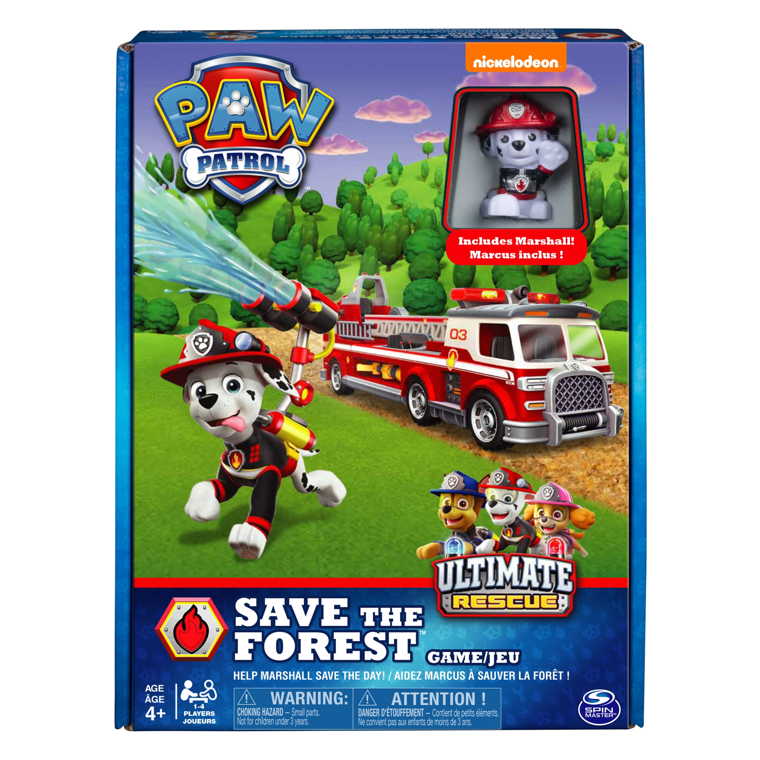 PAW Patrol, Save The Forest, Family Board for Kids Aged 4 Up - Walmart.com