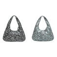 thumbnail image 1 of Bolso Hombro Con Leopardo Y Media PU Hobo para Mujer (), 1 of 8
