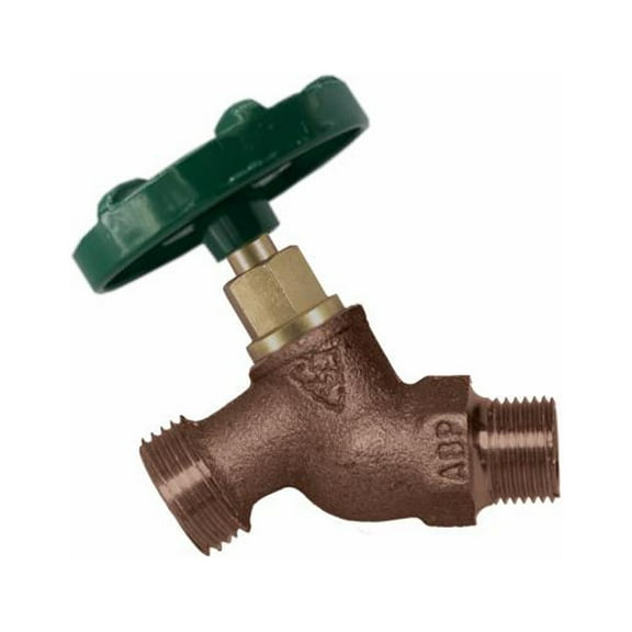 Arrowhead Brass 251QTLF Hose Bibb, Quick Turn, Lead-Free, 1/2 x 3/4 In. Hose Thread - Quantity 12