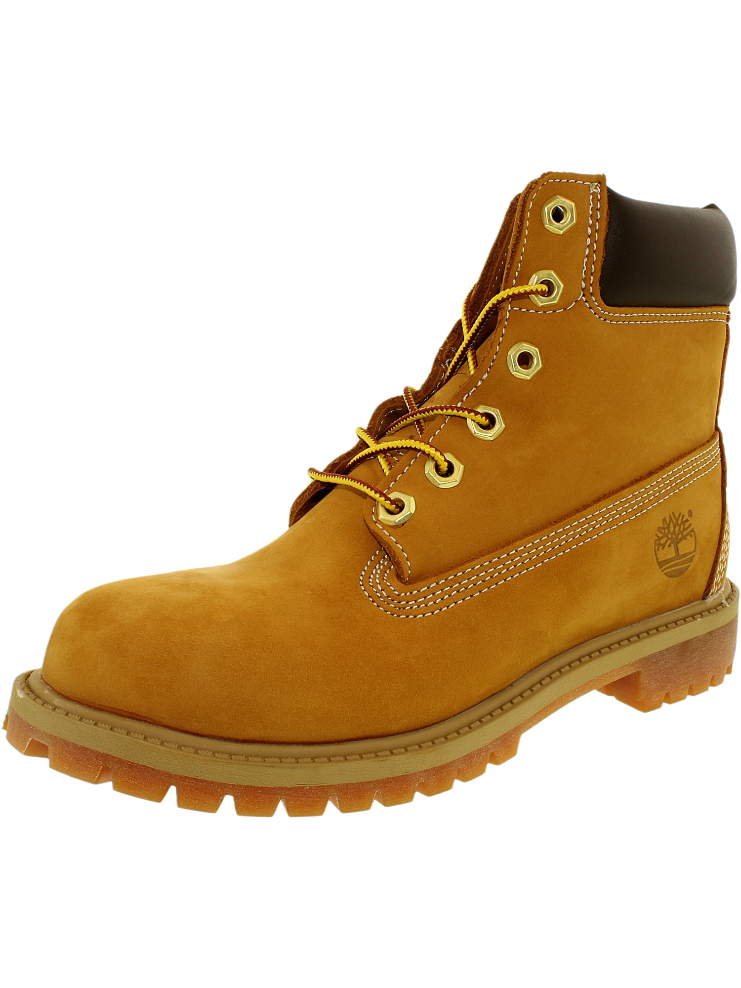 yellow leather timberland boots