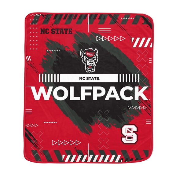 Pegasus NC State Wolfpack 60" x 72" Game Tech Ultra Cozy Blanket