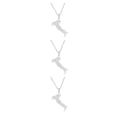 thumbnail image 4 of Minnieouse Tradicional italiano mapa colgante amistad mujeres hombres portátil collares cadena joyería vacaciones fiesta regalos plata Type1 NO1, 4 of 6