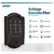 thumbnail image 3 of Cerradura SCHLAGE Encode Plus WiFi Deadbolt en bronce envejecido, 3 of 9
