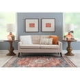 thumbnail image 5 of Linon Aspen Round Accent Table Pedestal Base 26.5" High in Natural Stained Wood, 5 of 9