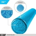 thumbnail image 4 of Champion Sports WL36HDBL 36 in. High-Density Solid Foam Roller, Blue, 4 of 4