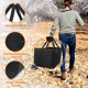 thumbnail image 3 of Sac à Bûche Cheminée 2Pièces Sac a Bois Sac à Bûches en Feutre, Grand Capacité Panier de Rangement Pliable Sac à Provisions, Pour Bois de Chauffage Journau Jouets Shopping - 50*25*25cm Noir Kuyhfg Bienvenido a Kuyhfg, 3 of 5