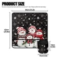 thumbnail image 5 of HELLHERO Snowmen Pattern Sewing Machine Mat Durable with Storage Cylinder for Most Sewing Machines, 5 of 5