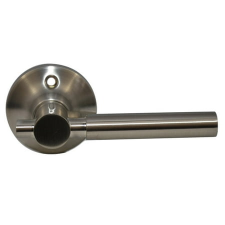 Dummy Beavertail Lever - Constructor Rondo Decorative Dummy Universal Lever Handle Satin Nickel Finish