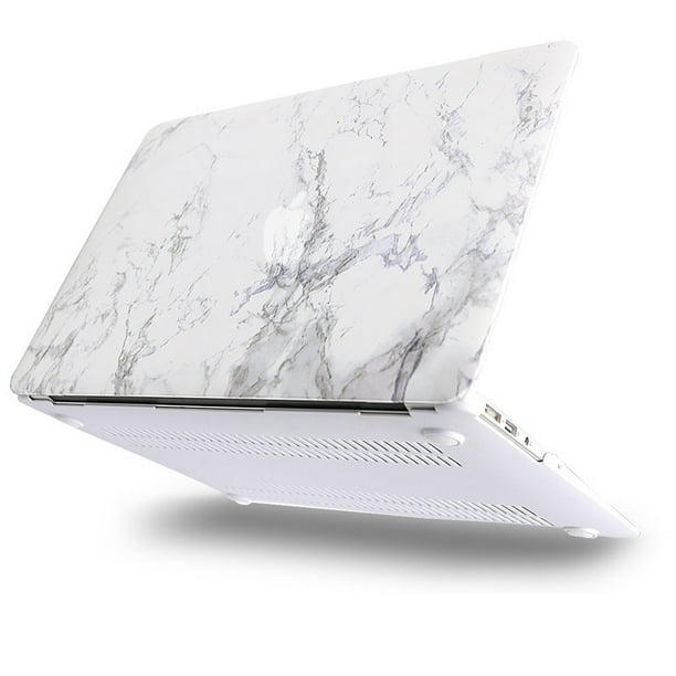 Mosiso Marble Pattern Laptop Hard Cover Case For Macbook Air 13 Inch A1369 And A1466 White Marble Walmart Com Walmart Com