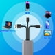 thumbnail image 5 of Lector de tarjetas de memoria JOOPSHEE 5 en 1 para iPhone/iPad USB C/A, 5 of 6