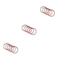 thumbnail image 4 of maskred 1/2/3/5 Anneau de Sortie d'Air Mode Robuste et Résistant à l'Usure pour une Longue Durée Rouge 3 Pcs, 4 of 6