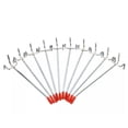 thumbnail image 5 of 120Pcs Single Hooks 150mm Board Slat Wall Retail Display Shop Peg Fits 25mm, 5 of 5