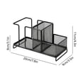 thumbnail image 3 of shyuyusa Household Disposable Cup Storage Holder, Desktop Multi Grid Cup Rack for Coffee Cup Placement, Milk Tea Cup Arrangement and Dining Table Storage, 3 of 6