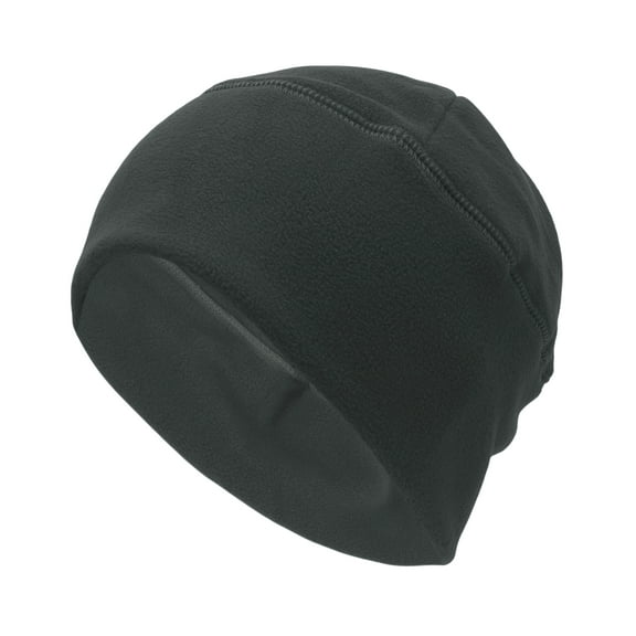 Unique Bargains Cycling Hat Keep Warm Hard Hat Liner Polar Fleece Fabric Dark Gray 29x21cm 1 Pcs