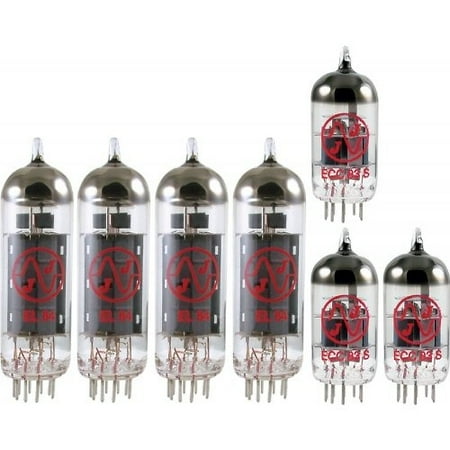 JJ Tesla Premium Tube Complement Set for Peavey Classic 50 Guitar Amp Amplifier