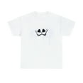 thumbnail image 2 of Funny smiley face graphic tee Cheshire Cat face Unisex Heavy Cotton Tee, 2 of 9