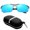 Blue Lens, variant on Polarized Sunglasses for Cycling Men Baseball Glasses, Three-Dimensional Cutting Blue Lens