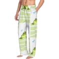 thumbnail image 6 of Naloa Frogs and Dragonflies Pajama Pants Men, PJ Bottoms, Sleep & Lounge Pants-X-Large, 6 of 6