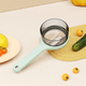 thumbnail image 5 of Pelador de zanahorias con caja de almacenamiento, pelador con cubo de almacenamiento, pelador de almacenamiento naranja + verde, 5 of 7