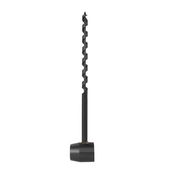 Heavy Duty Steel Hand Auger Wood Drill Bushcraft Auger Tools for Camping Shelter Building,Woodworking,Easy Wood Drilling
