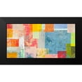 thumbnail image 2 of Corrado, Italo 24x14 Black Modern Framed Museum Art Print Titled - Kaleidos I, 2 of 5