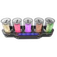 thumbnail image 3 of Horloge Tube LED Réglable avec 24 Heures Adaptée pour Table Chambre, 3 of 8