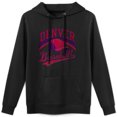 thumbnail image 1 of Sudadera con capucha de béisbol de Denver de estilo retro, algodón agradable para la piel, top informal unisex., 1 of 5