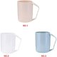 thumbnail image 3 of Cepillo único Baño Vasos ecológicos de plástico Cepillo de dientes Enjuague Portavasos Taza Enjuague en pareja Enjuague Taza Cepillo(Albaricoque), 3 of 5