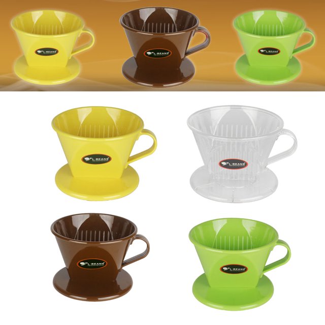 Cone Shape Coffee Maker Filter Cup Dripper Reusable Pour Over Serving Mug Filters Manually Coffee Dripper,Maoww