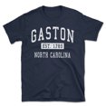 thumbnail image 1 of Gaston North Carolina Classic Established Men's Cotton T-Shirt, 1 of 1