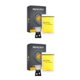 thumbnail image 4 of Vogacara Tapones para los oídos a prueba de sonido Nap Anti-ruido Soft Earbud Moldable Tapones para los oídos impermeables para Amarillo 2piezas Vogacara CBP148124, 4 of 6