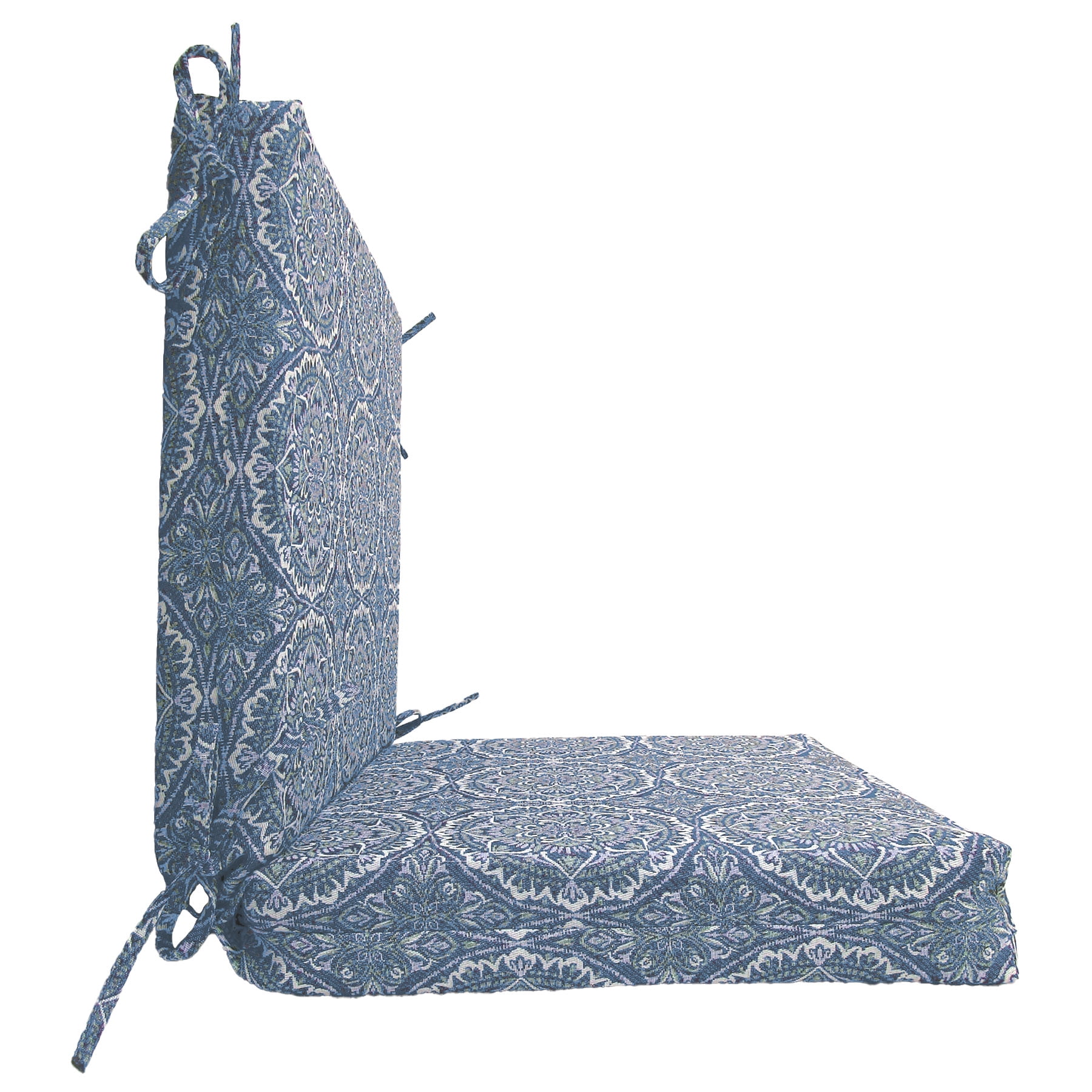 Better Homes & Gardens 44" x 20" Outdoor Chair Seat Cushion, 1-Piece, Medallion
