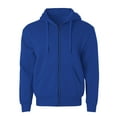 thumbnail image 3 of Womens Essentials Heavyweight Zip Up Hoodie Jacket Loose Fit, 3 of 7