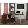 thumbnail image 1 of Bestar 50852-78 Contempo L-Shaped Desk - Tuxedo, 1 of 2