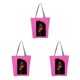 thumbnail image 4 of Jumpingount Bolso fresco negro para damas - Moda Durable Amplia aplicación Cool Black Girl Bolsos de lona hl2109 Type1 NO1, 4 of 6