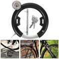 thumbnail image 5 of KAKOWELY 1 Ensemble de Cadenas de Vélo Réutilisable Cadenas Rond Multifonction en Acier Cadenas de Vélo en Forme Ronde Outil de Cadenas de Vélo, 5.79"X4.72"X1.18 Pouces, 5 of 5