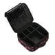 thumbnail image 4 of Bolsa de maquillaje de viaje, bolsa de cosméticos portátil con compartimento extraíble, caja de belleza, estuche de maquillaje para mujeres y niñas, Labio rojo, 4 of 8