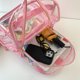 thumbnail image 5 of Mochila transparente de PVC de verano para mujer, morral de gran capacidad, con múltiples bolsillos, para viaje y almacenamiento, 5 of 5