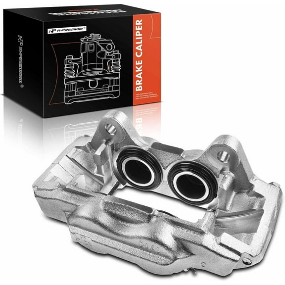 A-Premium Disc Brake Caliper Assembly Compatible with Select Toyota Models - Tacoma 2005-2021, 4Runner 2003-2009, Tundra 2000-2006, FJ Cruiser 2007-2014 - Front