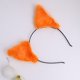 thumbnail image 3 of FELTECHELECTR 2 diademas con orejas de gato peludas para cosplay, disfraces de fiesta, tocados., 3 of 5
