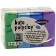 thumbnail image 1 of Kato Poliarcilla 2oz Juego de 4 Colores: Verde Frío, Turquesa, Azul y Violeta, 1 of 1