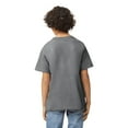 thumbnail image 3 of Gildan Youth Heavy Cotton T-Shirt, Blank Tee for Crafts & DIY, Kids Short Sleeve Tee, Graphite Heather, M, 3 of 5