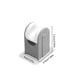 thumbnail image 4 of Naiovety Soporte ajustable para duchas, soporte para ducha, soporte de montaje en pared, soporte de fijación, accesorios de baño Juegos de accesorios de baño Gris, 4 of 6