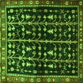 thumbnail image 1 of Ahgly Company Indoor Square Persian Green Traditional Area Rugs, 4' Square, 1 of 1